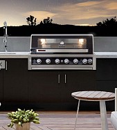 Galaxy 6 Burner Stainless Steel Built-in Gas Grill