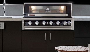 Galaxy 6 Burner Stainless Steel Built-in Gas Grill