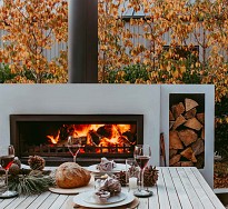 Trendz Burton Outdoor Fireplace